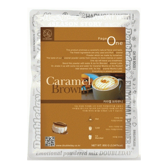 더블데이 카라멜 브라우니 800g (1개)