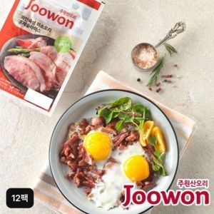 주원산오리 와인숙성 미소오리 훈제슬라이스 150g (12개)_이미지