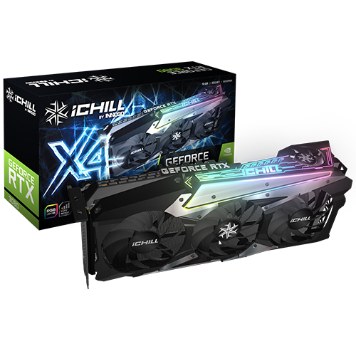 INNO3D iChiLL 지포스 RTX 3080 D6X 10GB X4