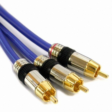 강원전자 NETmate 3RCA-3RCA 통합 케이블 고급형 (3m)_이미지