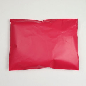 택배봉투 HDPE 핑크250x300+40 100매 100매