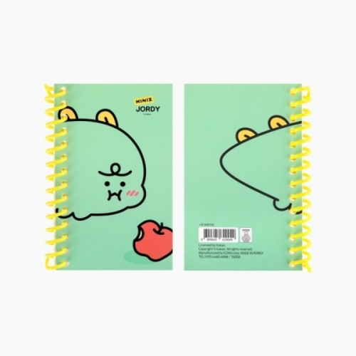 아이콘스 카카오프렌즈 니니즈 죠르디 미니스프링 수첩 (4개)_이미지