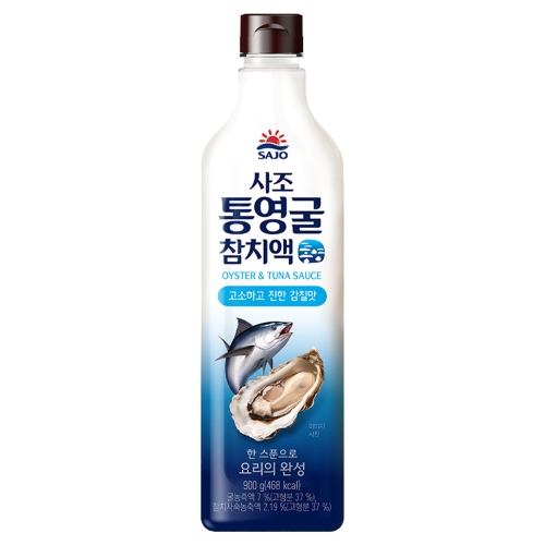 사조대림 통영굴 참치액 900g (4개)