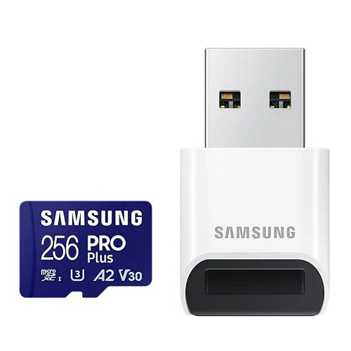 삼성전자 micro SD PRO Plus 2023 (리더기 패키지)이미지입니다. 누르면 해당 게시물로 새창이동합니다.