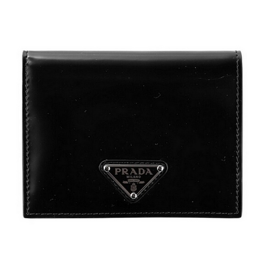 프라다 브러시드 가죽 반지갑 1MV204 ZO6 F0002