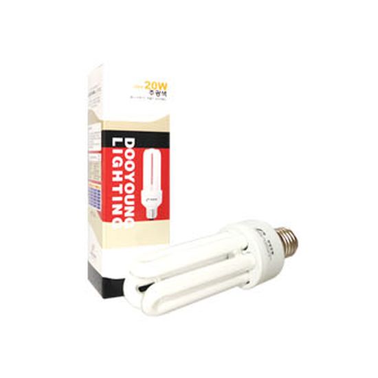 두영조명 EL 형광등 전구색 20W