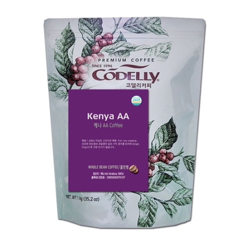 코델리커피  케냐 AA 원두커피 1kg