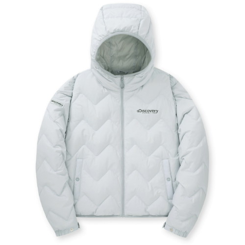 디스커버리 익스페디션 티베른 구스다운 경량패딩 DWDJ84046-SIL