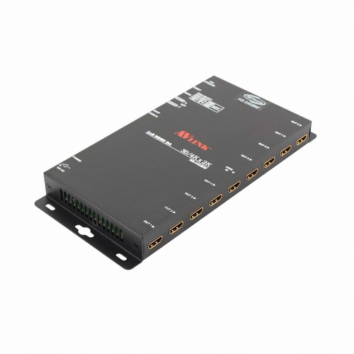 강원전자 NETmate 4K 지원 <b>HDMI</b> 1:8 <b>분배기</b>(HS-1418IW)