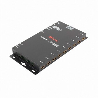 강원전자 NETmate 4K 지원 HDMI 1:8 <b>분배기</b>(HS-1418IW)