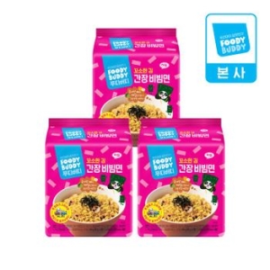 하림 푸디버디 간장비빔면 86g (12개)_이미지