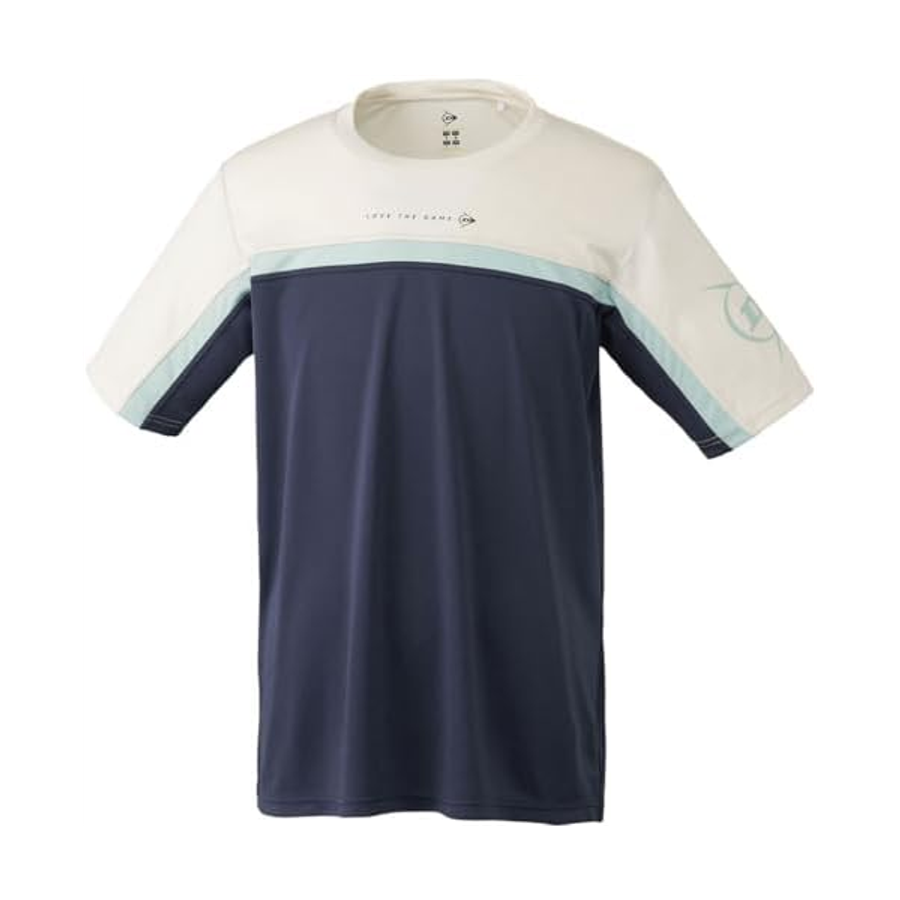 던롭 DAL8540 Navy 2XO Tennis Wear T shirt Tee Shirt_이미지