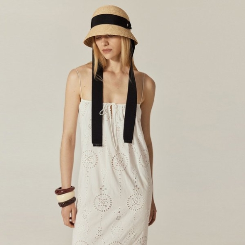 헬렌카민스키 피펫 라피아 브레이드 클로슈 HXSHA117550