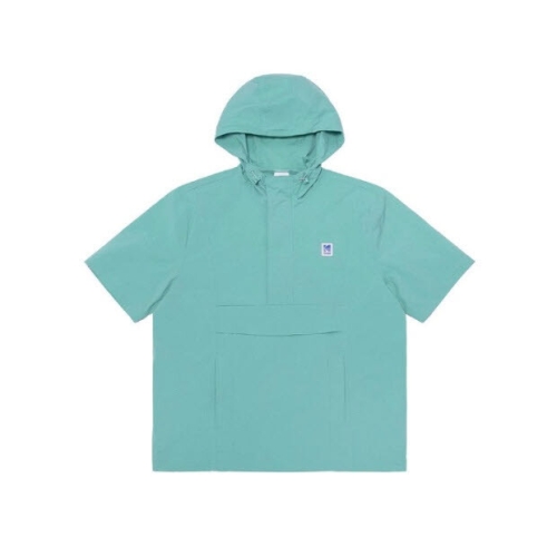 반팔티 UQS K5223EWTL3MNT 브리즈 후드 반팔 아노락 MINT GREEN