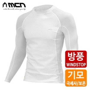  MCN 방풍 이너웨어_하의 화이트