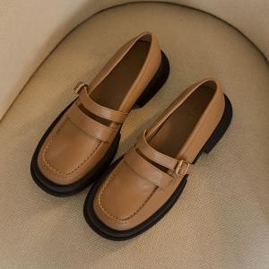 더블몰드창 쏘큐트 메리제인 통굽로퍼 4.5cm