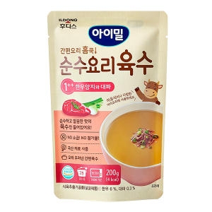  아이얌 홈쿡 순수요리 육수 (한우양지와 대파) 200g [1개]