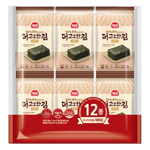 사조해표 해표 더 고소한 김 재래김 4g [36개]