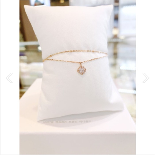 미니골드 센텀시티점 그레이스 로코코 두줄 팔찌 BONS4011_이미지