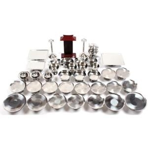 늘해랑 남원공방 DG2.0 스텐 제기 세트 47P 두꺼운 스텐 27종