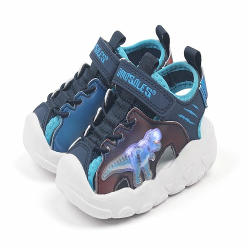 다이노솔즈 토박스 130-150mm 티렉스 워터프런트 샌들 네이비 운동화 DNKCF2TSWF11NVY_이미지