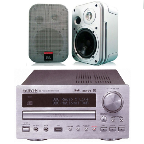 CR-H225 + JBL Control1Xtreme