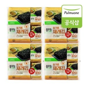 풀무원 들기름 재래김 도시락김 12봉X4팩 총 48봉_이미지