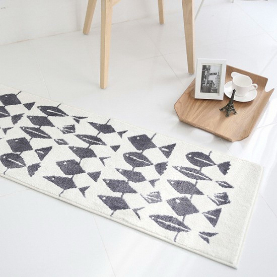 코코넬데코 스노우피쉬 주방매트 (120x45cm)