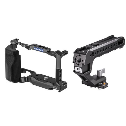 레오포토 SONY ZV-E10용 케이지 + AH-2-1 탑핸들 세트 (정품)
