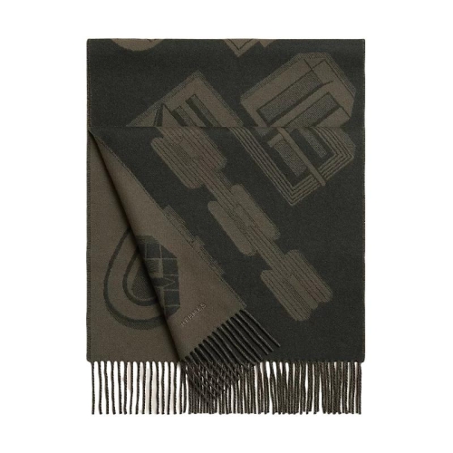 에르메스 Carre en Boucles 남성 머플러 H394810T 06
