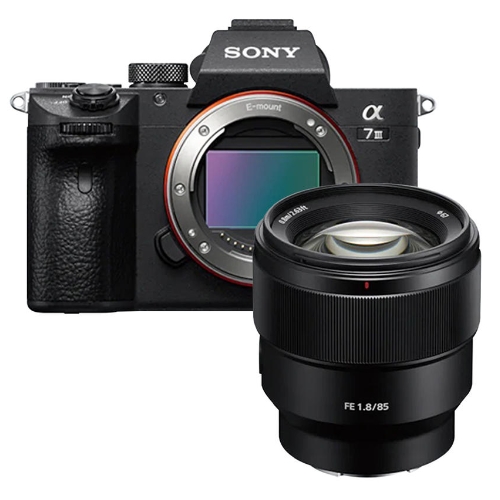 SONY 알파 A7 III 렌즈세트 (85mm F1.8, 중고품)_이미지