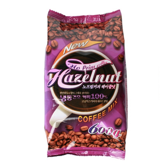 노프림커피 헤이즐넛 믹스 600g
