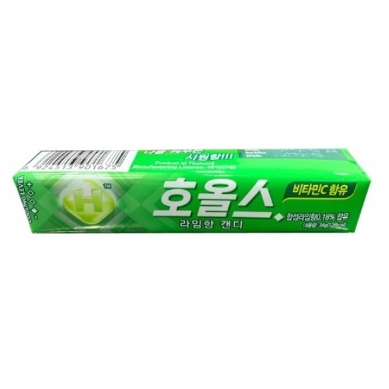 호올스 라임향 캔디 34g