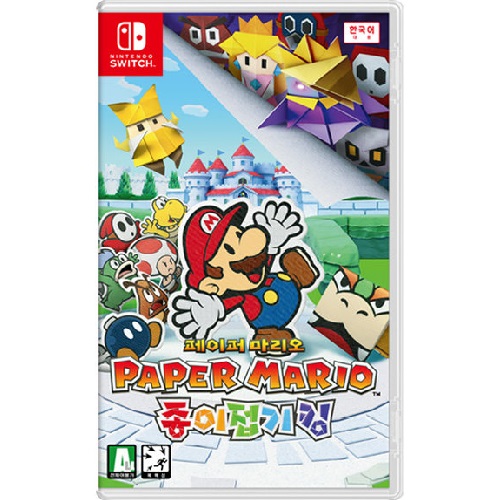 페이퍼 마리오 종이접기 킹 한글판 SWITCH, 패키지칩_이미지