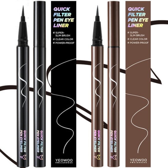 여우화장대 퀵필터 펜 아이라이너 0.5g (1개)