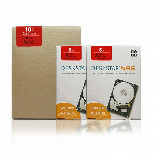 HGST Deskstar NAS ��Ű�� 7200/128M HDN726050ALE610