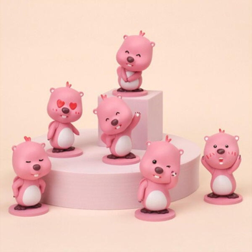 교보문고 탑탑리빙 잔망루피 두근두근 피규어6p세트C54260