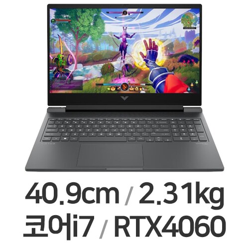 HP 빅터스 16-r1069TX WIN11 32GB램 (SSD 512GB)