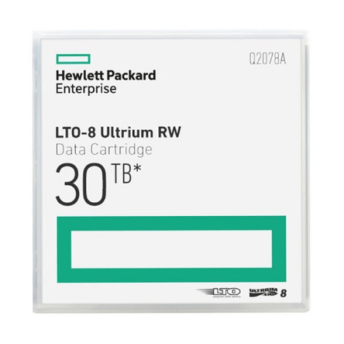 HPE LTO-8 Ultrium RW 데이터 카트리지 (30TB)