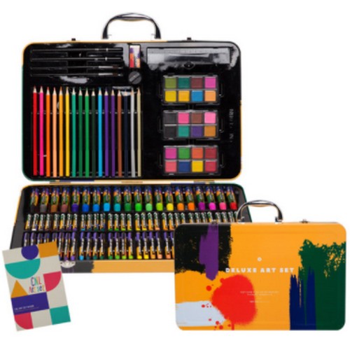 CNL글로벌 프리미엄 아트세트 틴케이스 136P_이미지