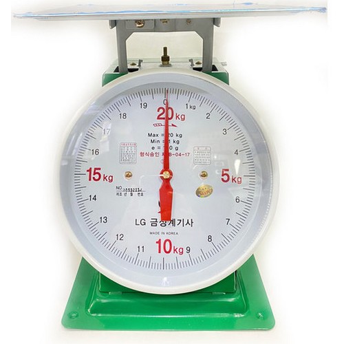 금성계기사 지시저울 (20kg/100g)_이미지