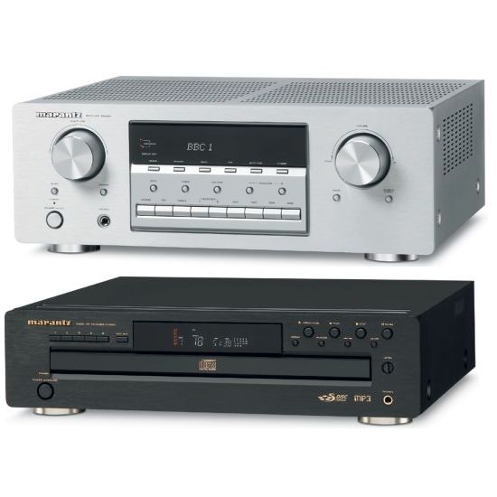 마란츠 SR4021리시버 + CC4001 5CD체인져_이미지