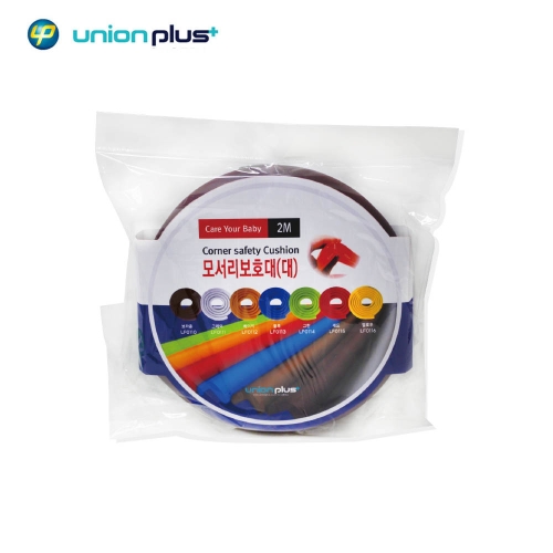 유니온플러스 유아안전 모서리보호대 대형 2M 레드 LF0115 1개