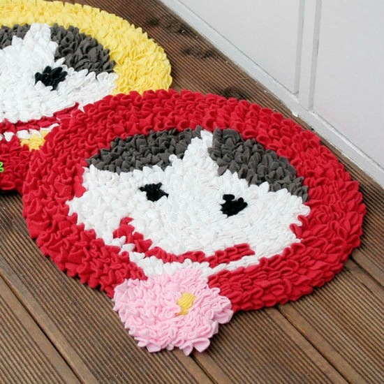 유아이티 마트료시카 러그-레드 (43x43cm)_이미지