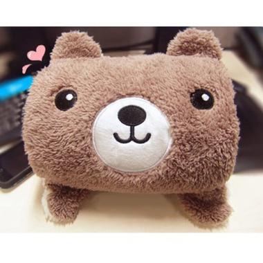 브랜드발전소 good morning bear 곰 캐릭터 다용도 담요_이미지