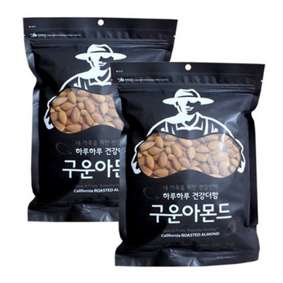 넛츠팜 구운아몬드 1kg (10개)_이미지