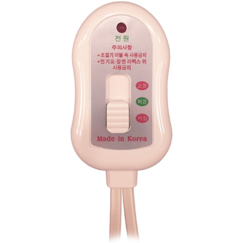 한일의료기 전기방석 2PIN 온도조절기이미지입니다. 누르면 해당 게시물로 새창이동합니다.