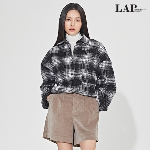   랩 체크 오버핏 카라 원포켓 남방 AMTWB502 상품이미지