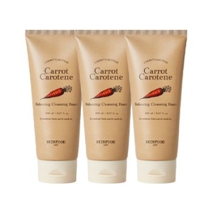 스킨푸드 캐롯 카로틴 밸런싱 클렌징폼 150ml (3개)