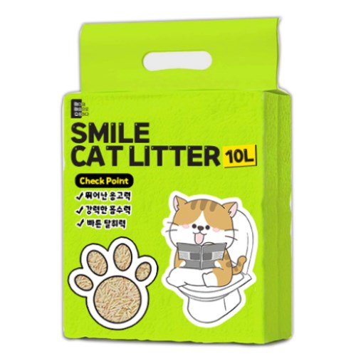 씨엔앨라이프 스마일 두부모래 오리지널 10L (5개)